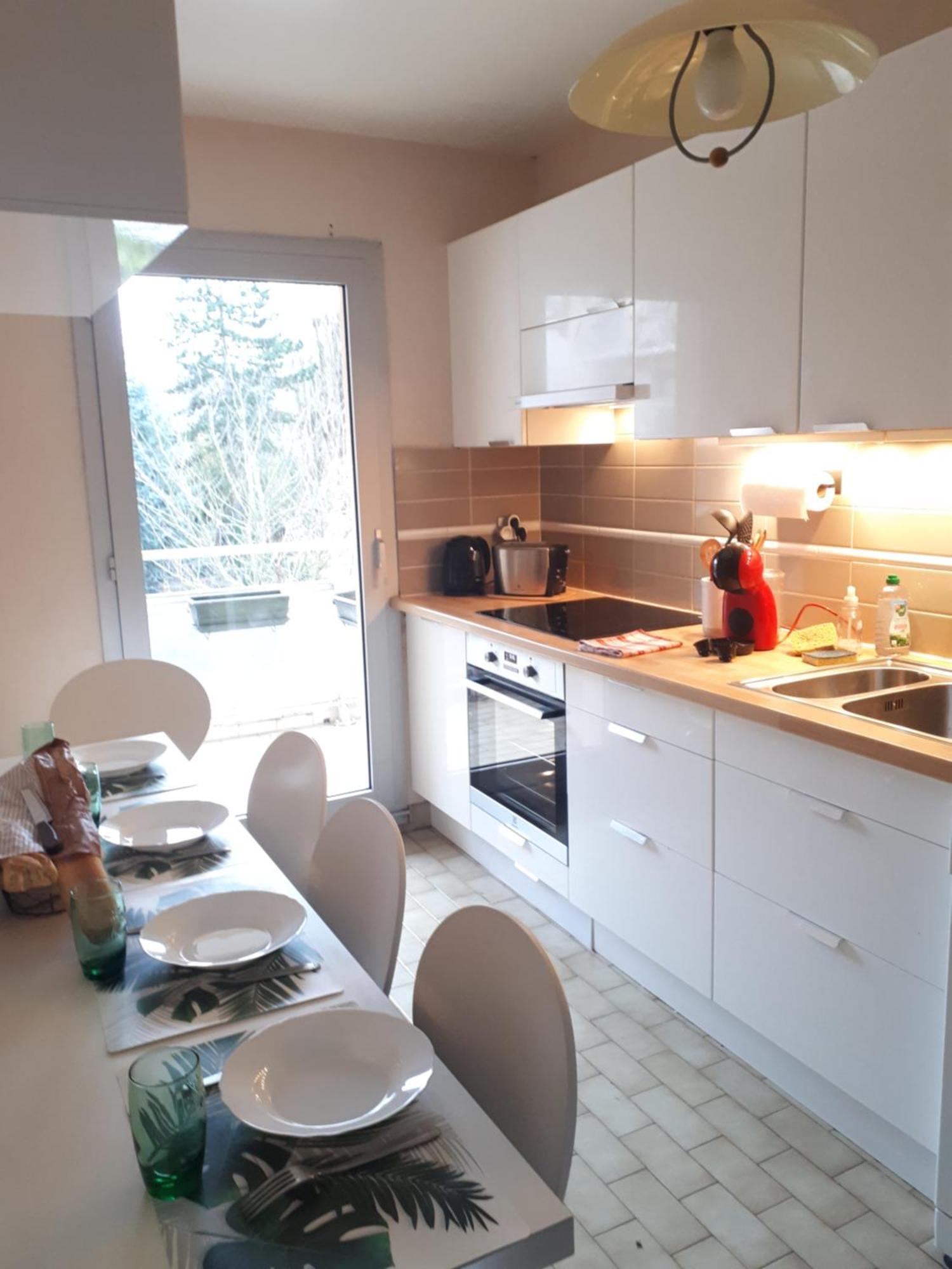 Appartement 3 Chambres 5 Couchages Versailles Buitenkant foto